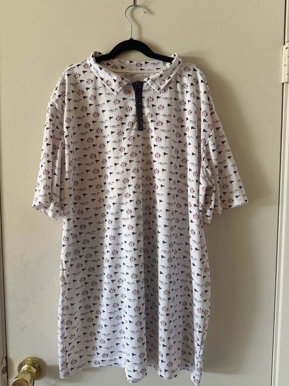 Cellar Lor Brewing Co. All-Over Print Golf Polo Shirt XL